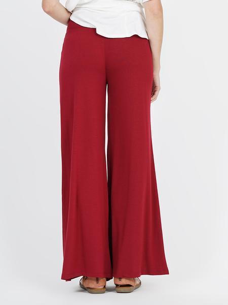 Women Heather Gray Palazzo Pants