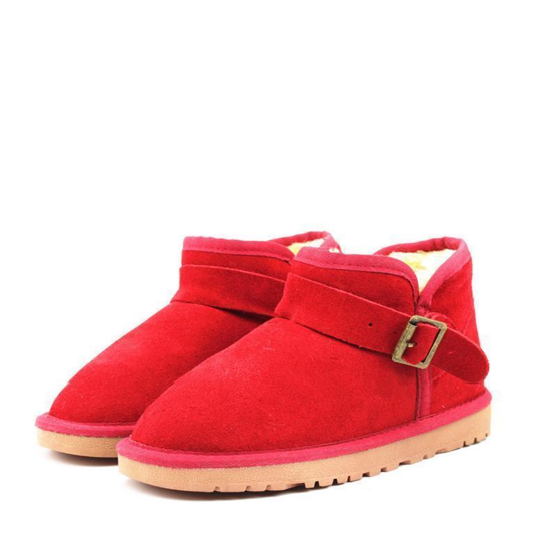 Women Fashion Ankle  Fur Snow Boots